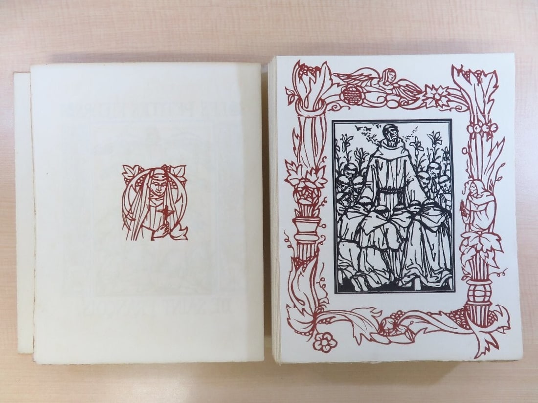 Francis Emile Bernard Les petites fleurs de saint francois 1928 Biography of St. - 8