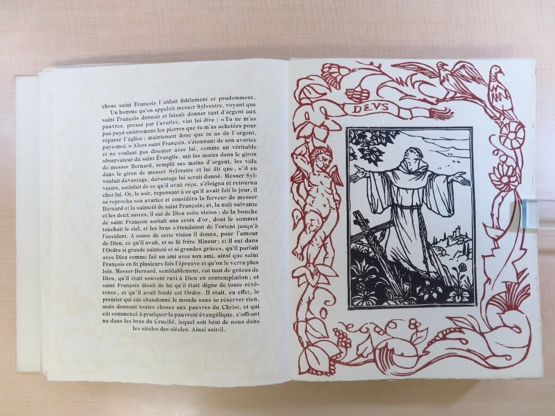 Francis Emile Bernard Les petites fleurs de saint francois 1928 Biography of St. - 9