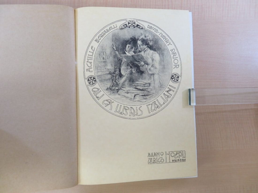 David Henry Prior Gli ex libris italiani (1976 Facsimile Ed) - Achille Bertarelli (1 of 10)