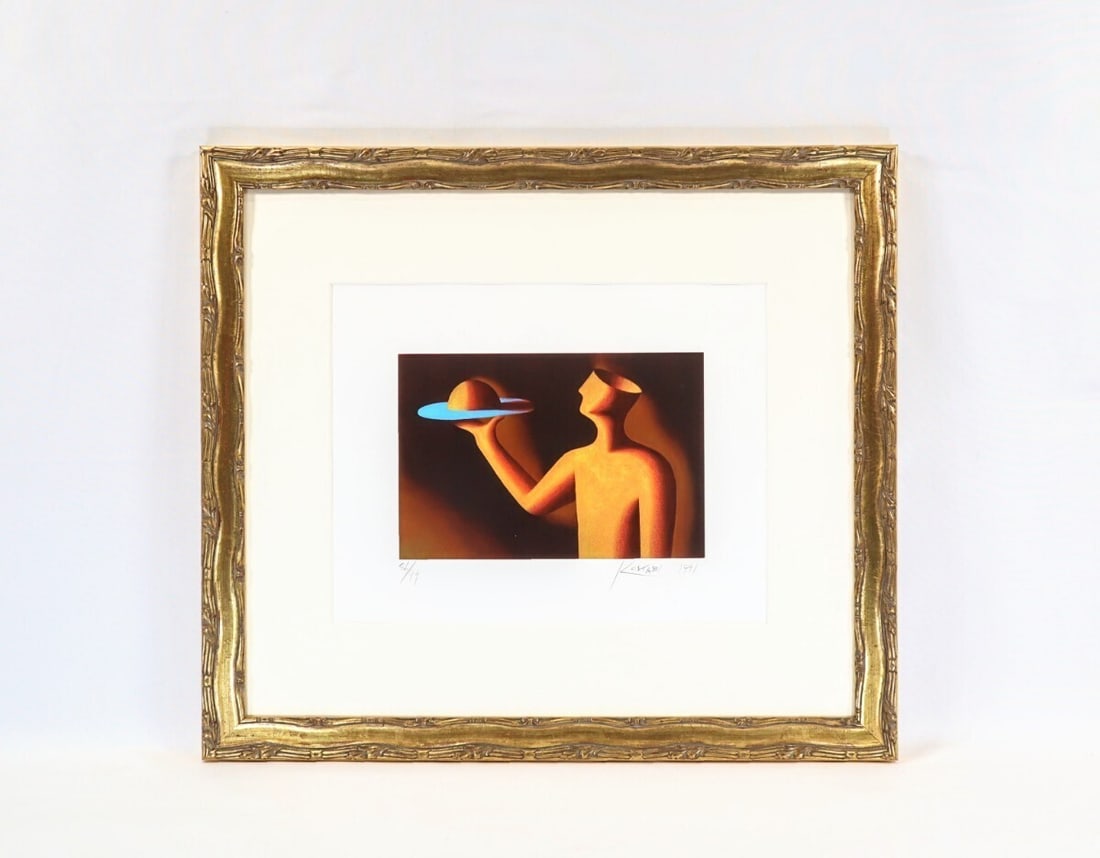 autographed and mounted - MARK KOSTABI "Service" 1991 Silkscreen Edition: autographed and mounted - MARK KOSTABI "Service" 1991 Silkscreen Edition This listing features autographed and mounted - MARK KOSTABI "Service" 1991 Silkscreen Edition. Item specifics are provided bel