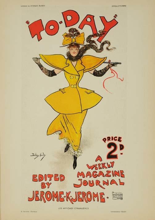 1897 Original Vintage Poster To-Day By Hardy For Affiches Etrangeres: 1897 Original Vintage Poster To-Day By Hardy For Affiches Etrangeres This listing features 1897 Original Vintage Poster To-Day By Hardy For Affiches Etrangeres. Item specifics are provided below. Item