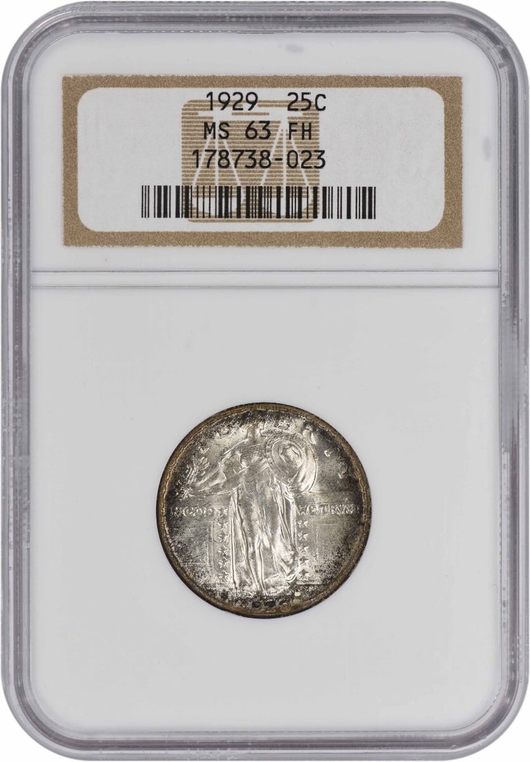 NGC 1929-P Standing Liberty Silver Quarter MS63FH: NGC 1929-P Standing Liberty Silver Quarter MS63FH This listing features NGC 1929-P Standing Liberty Silver Quarter MS63FH. Item specifics are provided below. Item Specifics: Country Of Origin: United