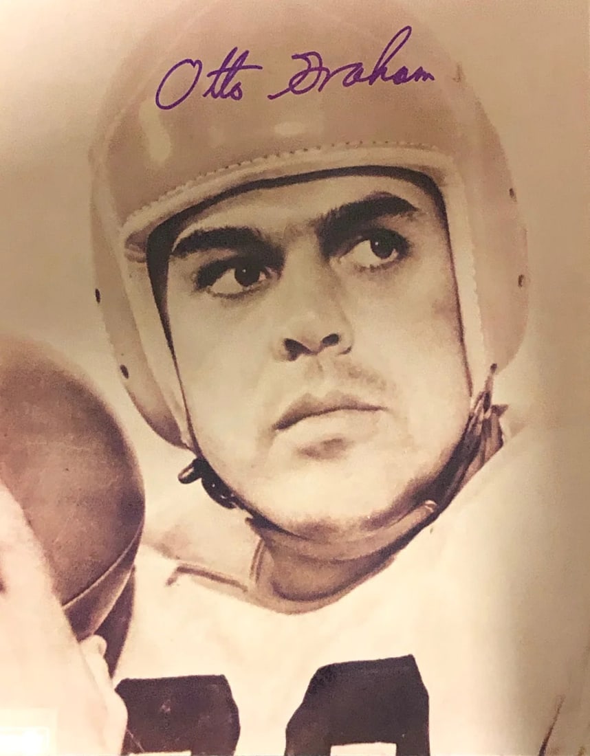 Photo Otto Graham Autographed 8x10 (1 of 1)