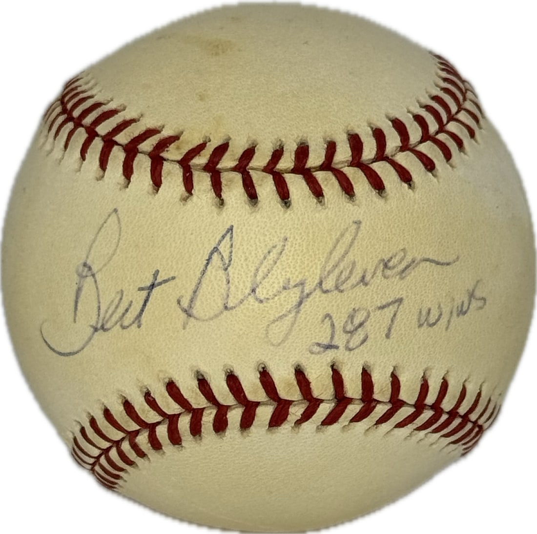 Baseball Bert Blyleven Autographed Official American League (1 of 2)
