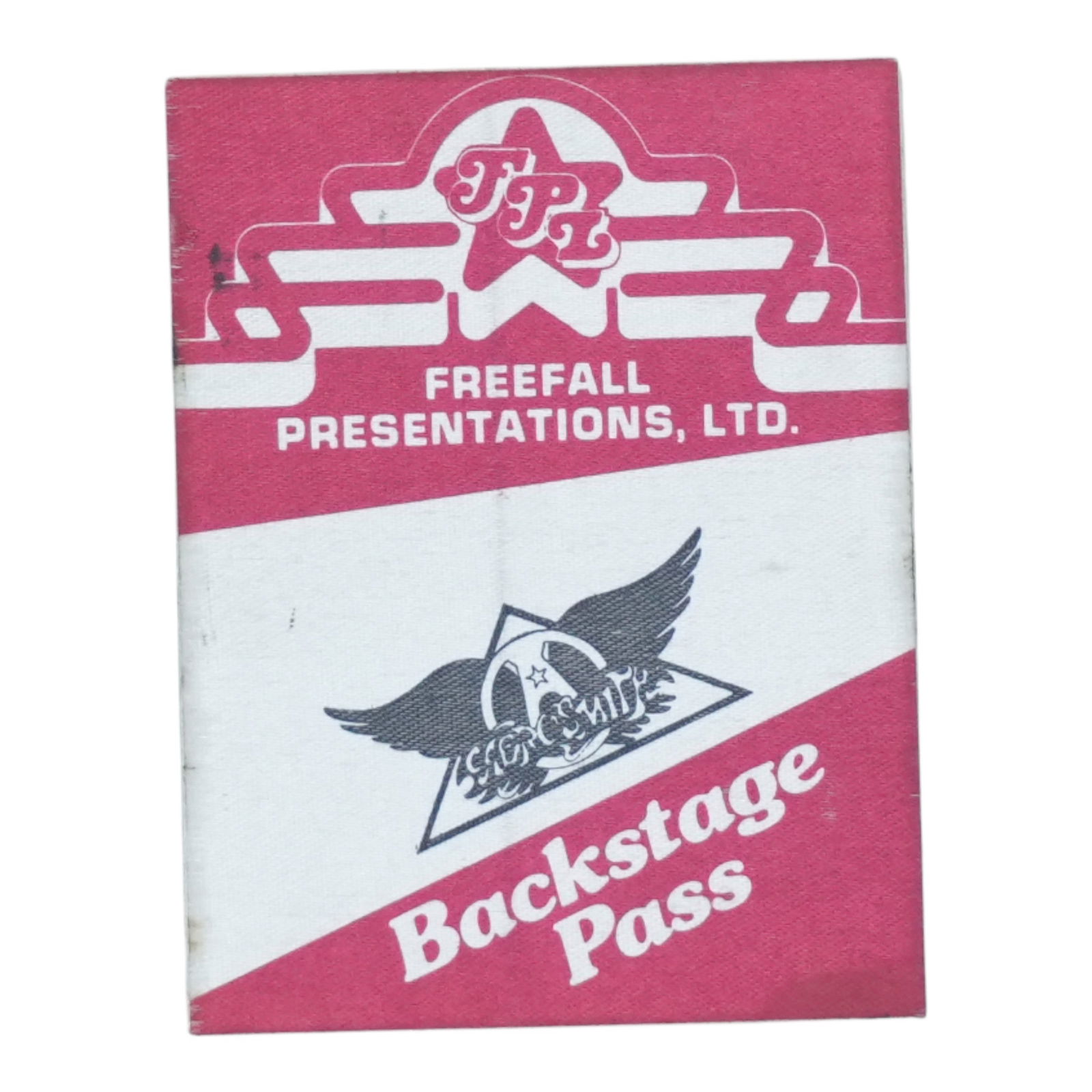 Pass 1978 Aerosmith Backstage (1 of 2)