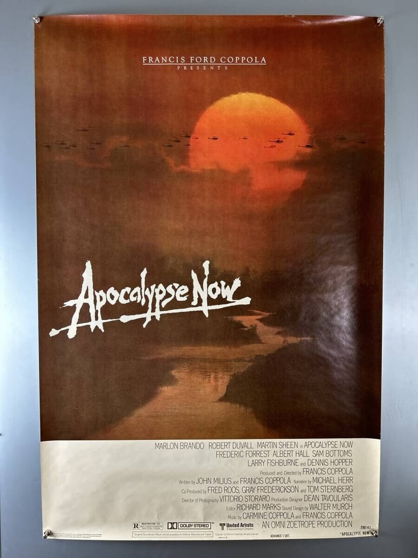 Poster Apocalypse Now Marlon Brando Harrison US Version 1 Sheet (1 of 3)