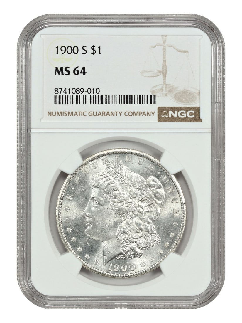 Morgan Dollar - 1900-S $1 NGC MS64 (1 of 4)