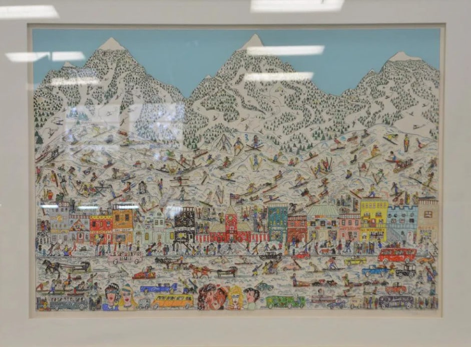 1989 - JAMES RIZZI "IT'S THE ALTITUDE" 3D Lithograph Edition - Signed - 273/ 290 (1 of 20)