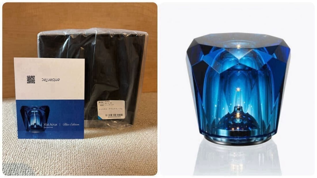 NEW Ambientec Xtal Acrux Blue Edition Blue Crystal Glass LED USB Charger: NEW Ambientec Xtal Acrux Blue Edition Blue Crystal Glass LED USB Charger This listing features NEW Ambientec Xtal Acrux Blue Edition Blue Crystal Glass LED USB Charger. Item specifics are provided bel