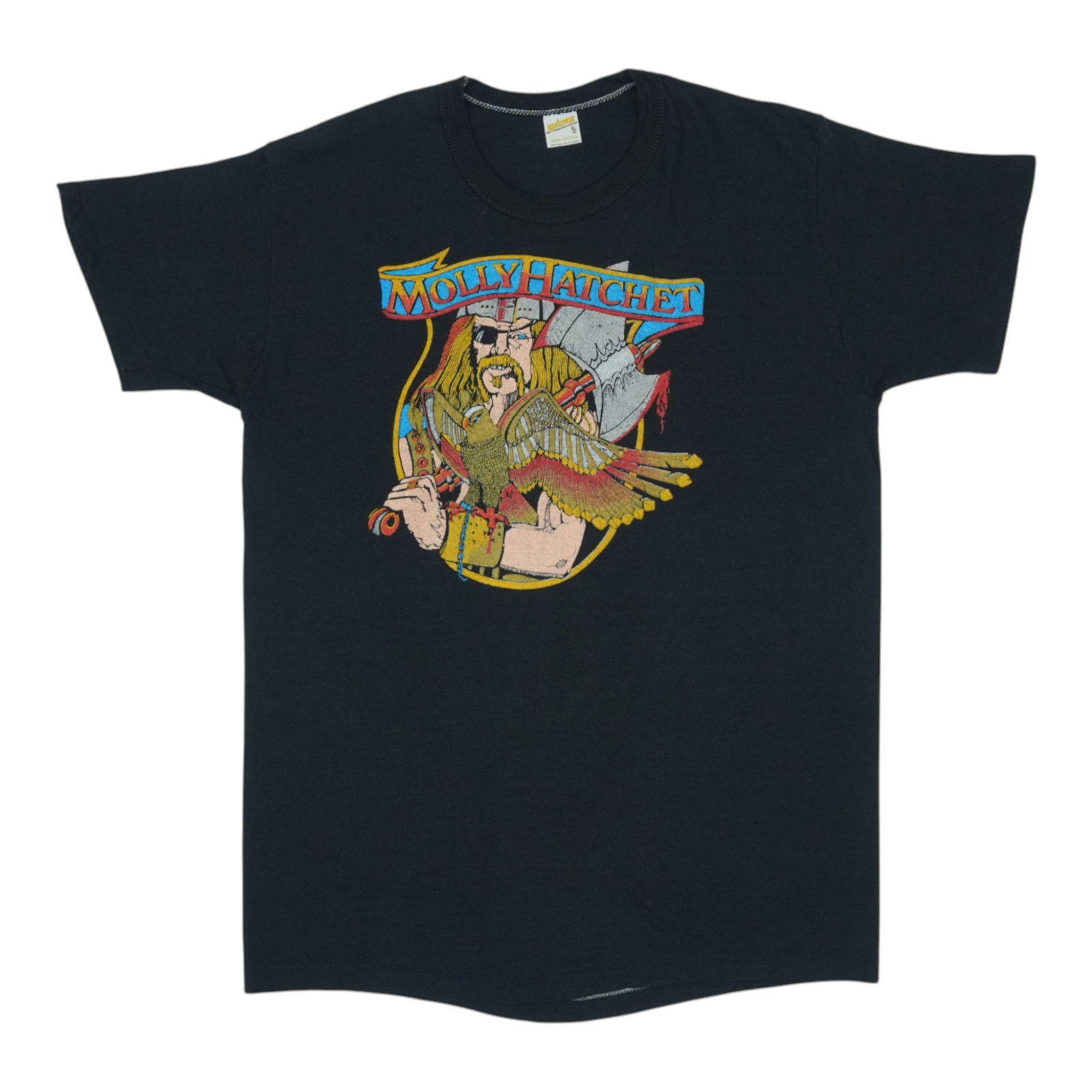 Shirt 1978 Molly Hatchet: Shirt 1978 Molly Hatchet This listing features Shirt 1978 Molly Hatchet. Item specifics are provided below. Item Specifics: Size: Extra Large Tag Size: Extra Large Material: 100% Cotton Color: Black