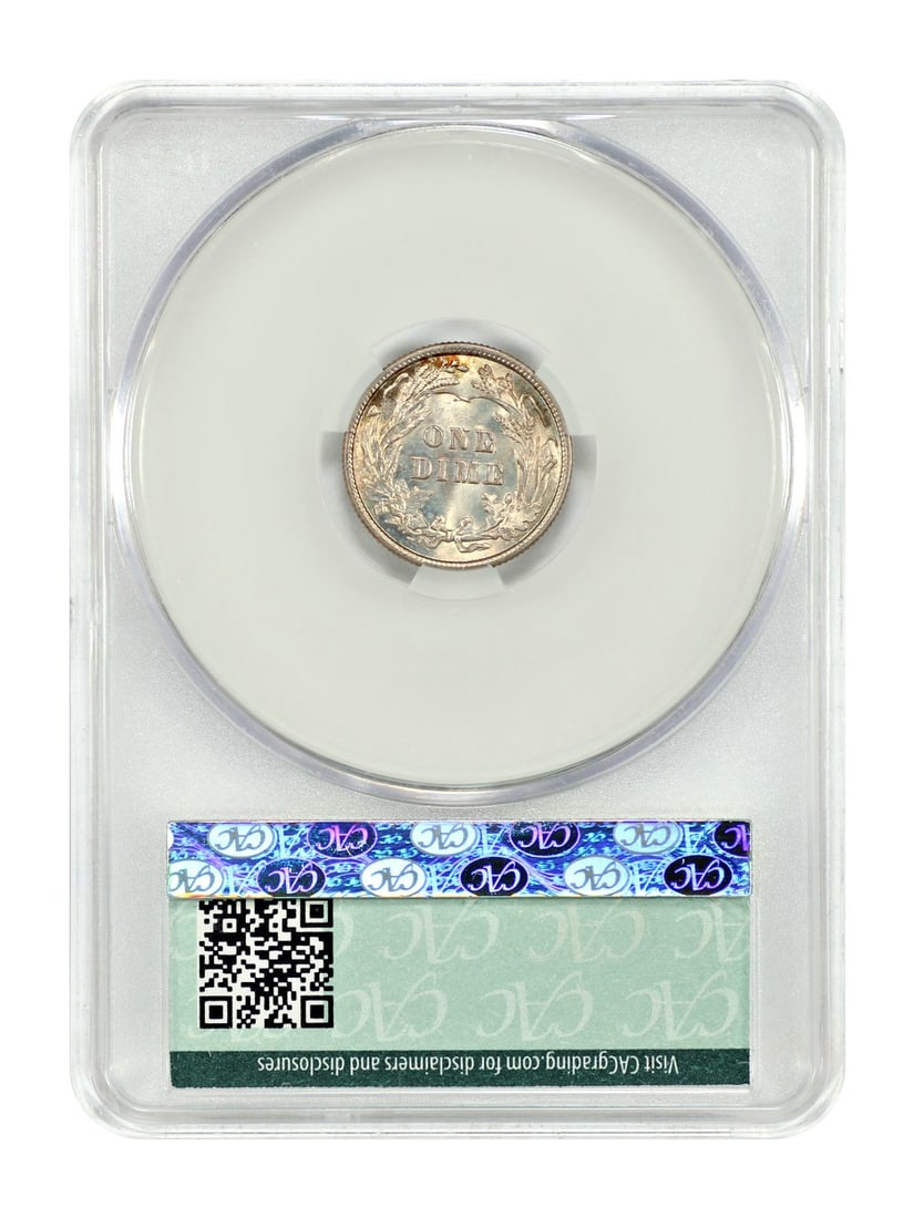 Barber Dime - 1912 10C CACG MS62 - 2