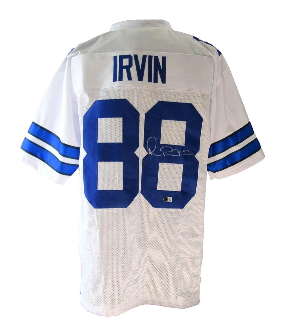 200793 Michael Irvin HOF Autographed Custom Jersey Dallas Cowboys Beckett: 200793 Michael Irvin HOF Autographed Custom Jersey Dallas Cowboys Beckett This listing features 200793 Michael Irvin HOF Autographed Custom Jersey Dallas Cowboys Beckett. Item specifics are provided