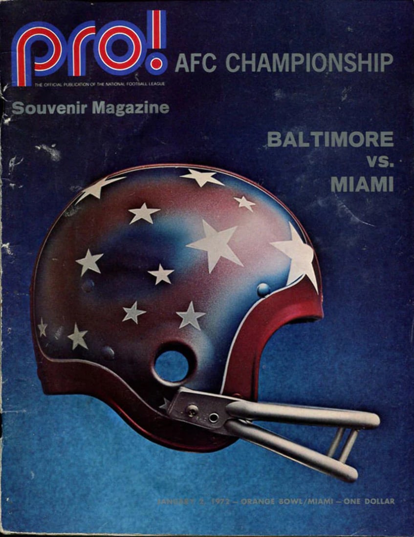 Magazine 1972 AFC Champtionship Pro (1 of 1)