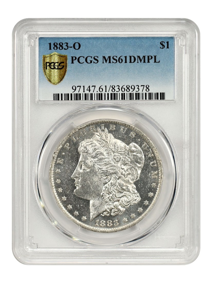 Morgan Dollar - 1883-O $1 PCGS MS61DMPL: Morgan Dollar - 1883-O $1 PCGS MS61DMPL This listing features Morgan Dollar - 1883-O $1 PCGS MS61DMPL. Item specifics are provided below. Item Specifics: Certification: PCGS Certification Number: 8368