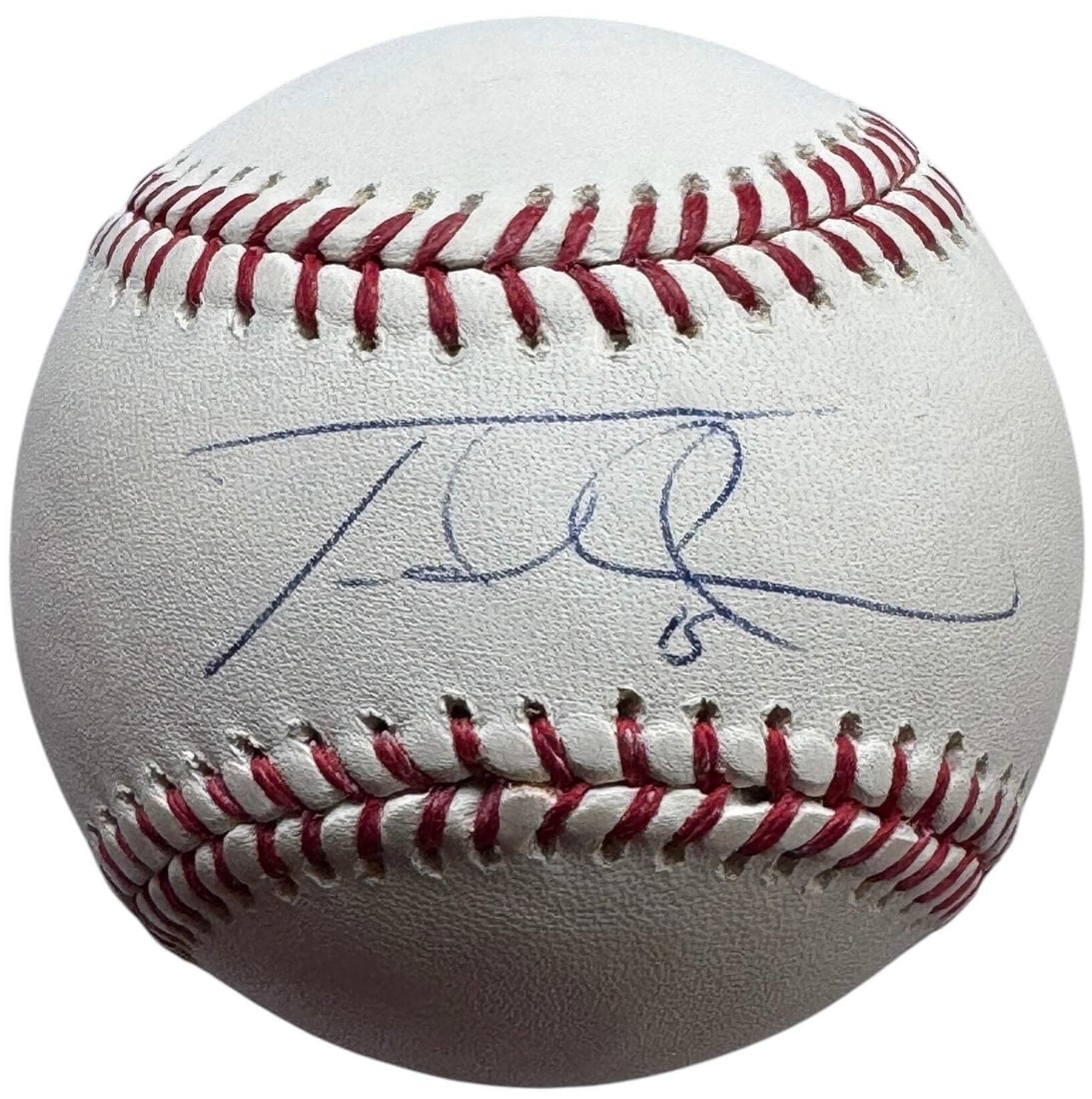 (JSA) Travis D'Arnaud Autographed Official Major League Baseball (1 of 2)