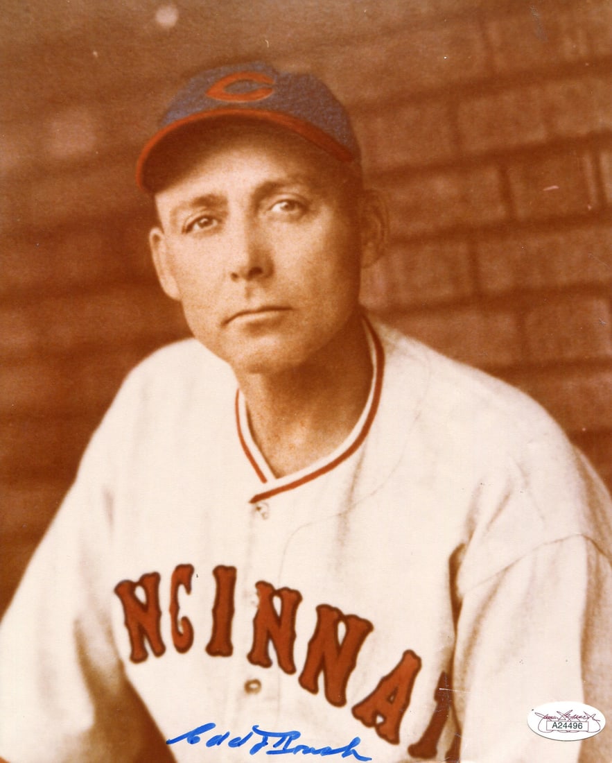 (JSA) Edd Roush Autographed 8x10 Photo (1 of 1)