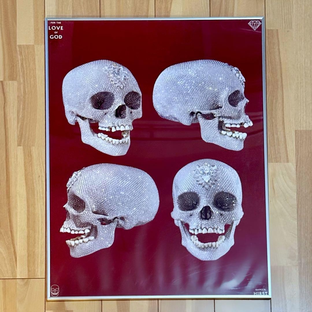 Poster Damien Hirst Beyond Belief 2007 FOR THE LOVE OF GOD: Poster Damien Hirst Beyond Belief 2007 FOR THE LOVE OF GOD This listing features Poster Damien Hirst Beyond Belief 2007 FOR THE LOVE OF GOD. Item specifics are provided below. Item Specifics: Artist: