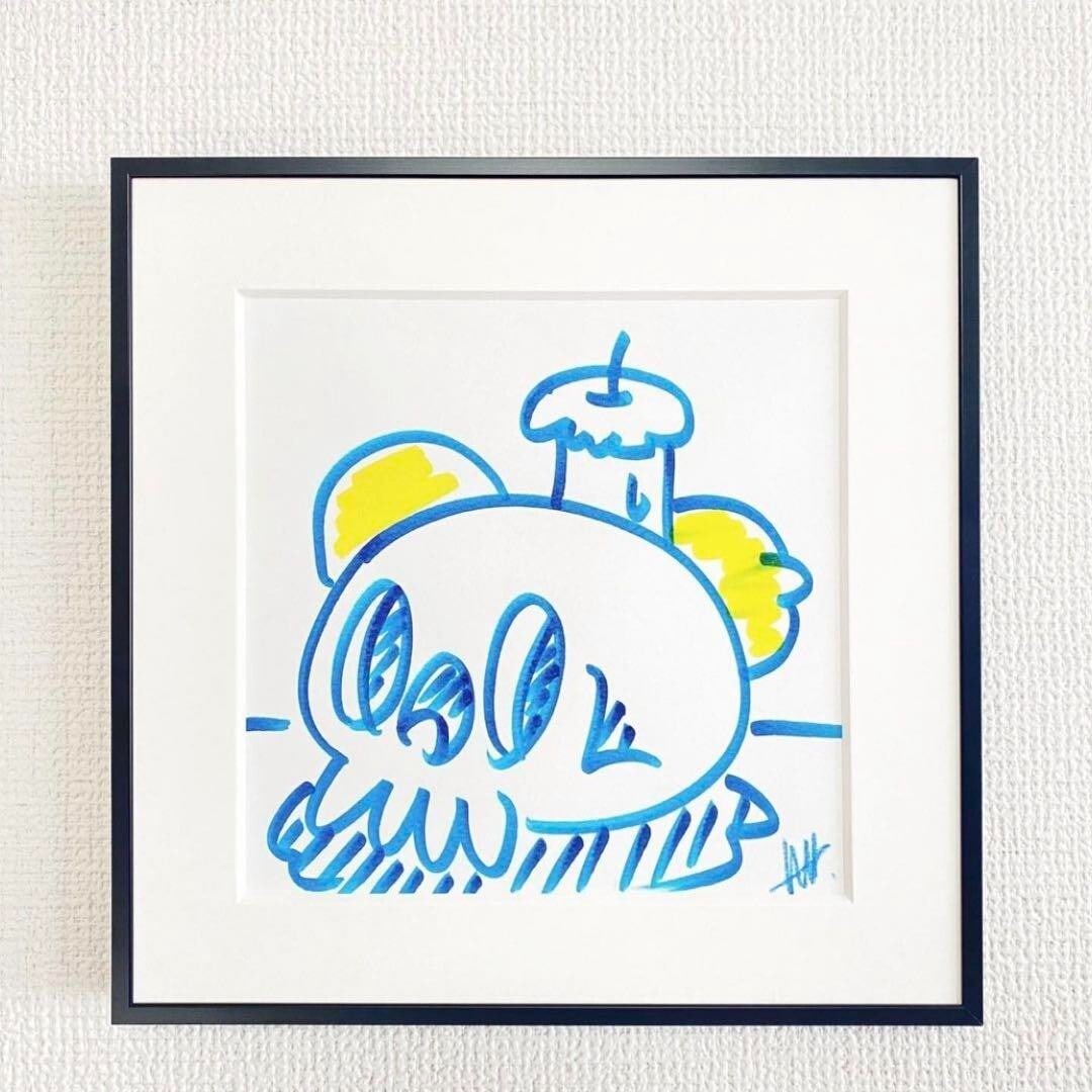 candle Takeru Amano original picture framed skull lemons & a (1 of 1)
