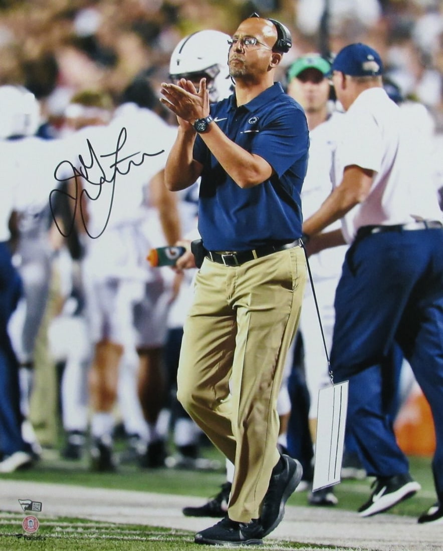 163793 James Franklin Penn State PSU Signed/ Autographed 16x20 Photo Fanatics (1 of 3)