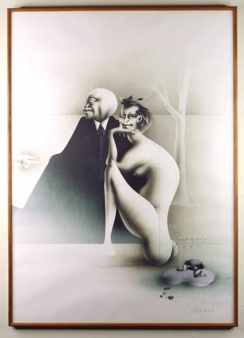 autograph Paul Wunderlich "Lunch on the Grass I" Silkscreen Edition with: autograph Paul Wunderlich "Lunch on the Grass I" Silkscreen Edition with This listing features autograph Paul Wunderlich "Lunch on the Grass I" Silkscreen Edition with. Item specifics are provided