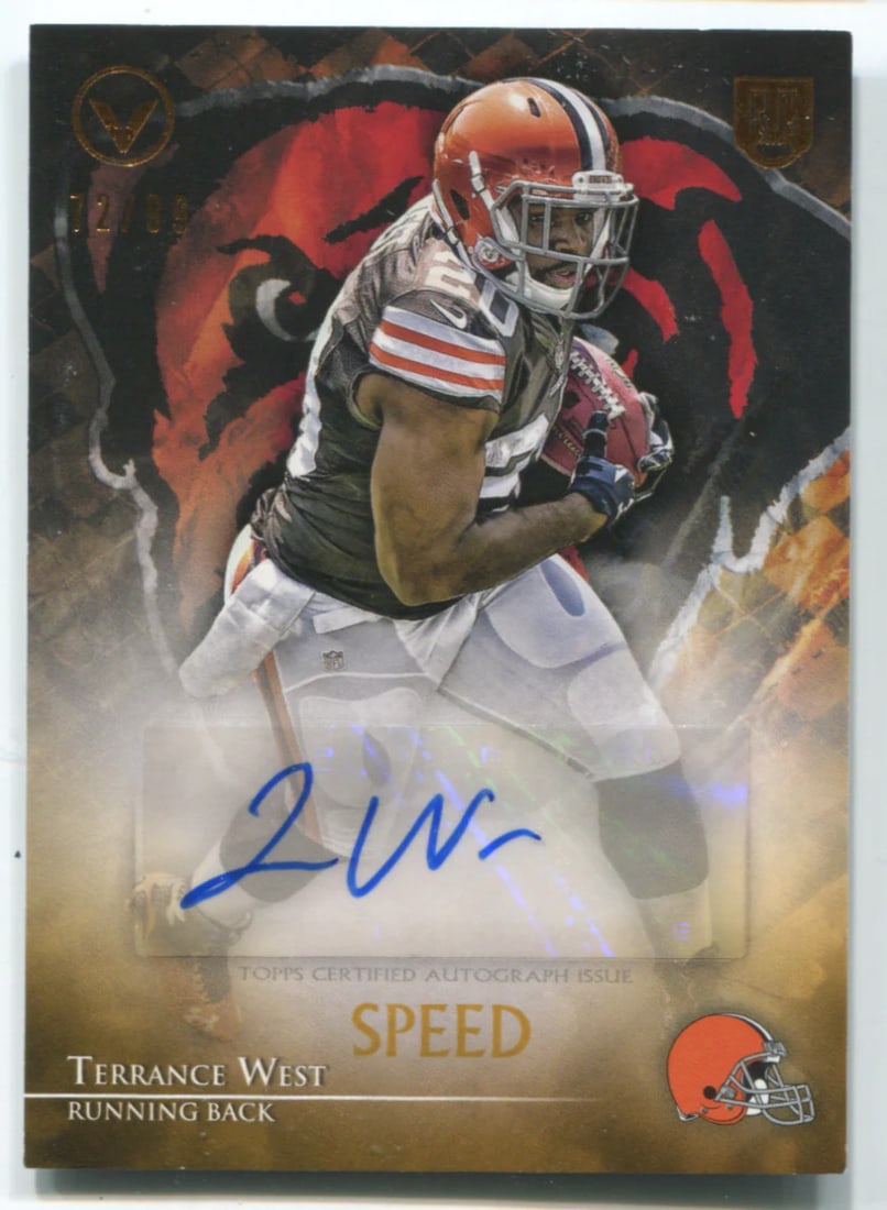 Card 2014 Topps Certified Autograph Issue #VA-TW Terrence West: Card 2014 Topps Certified Autograph Issue #VA-TW Terrence West This listing features Card 2014 Topps Certified Autograph Issue #VA-TW Terrence West. Item specifics are provided below. Item