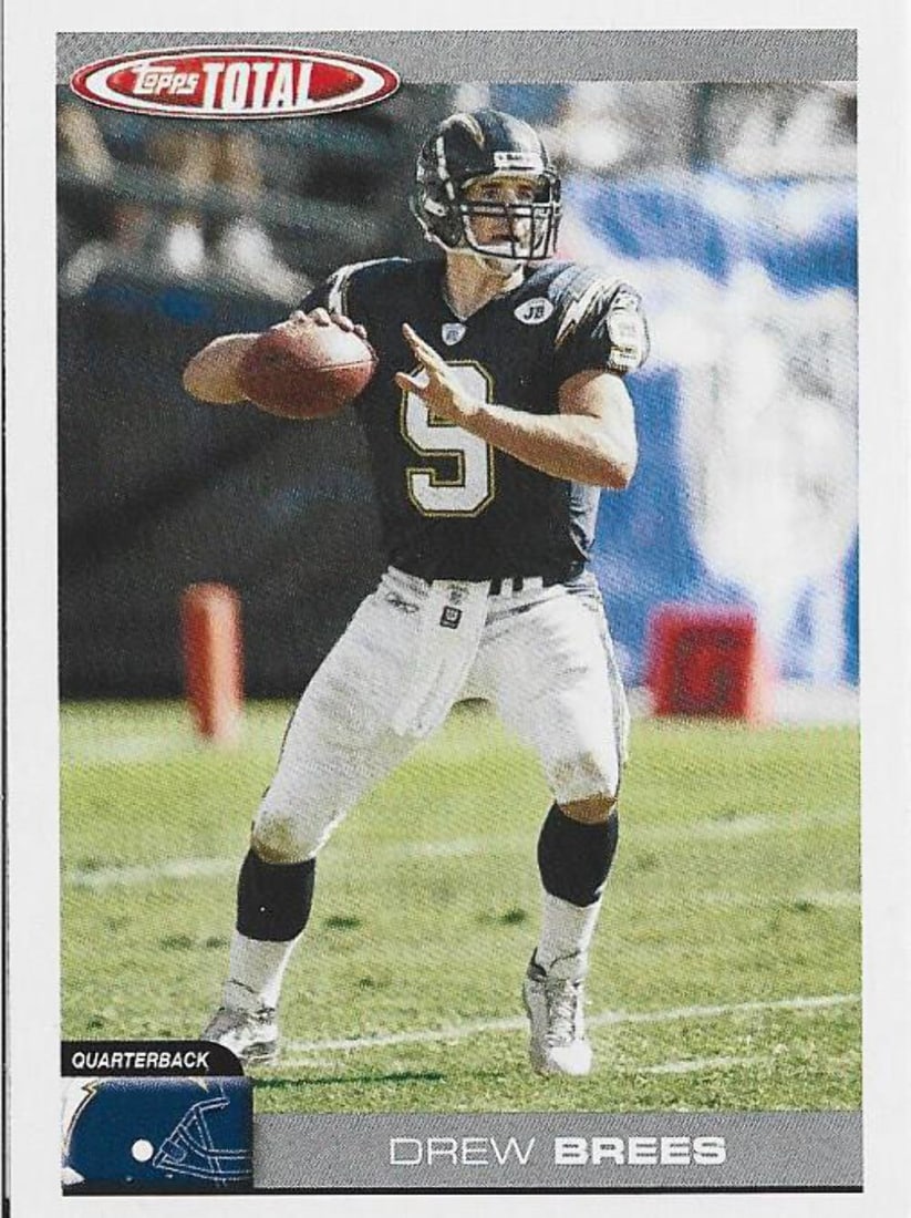 Card Drew Brees 2004 Topps Total (1 of 1)