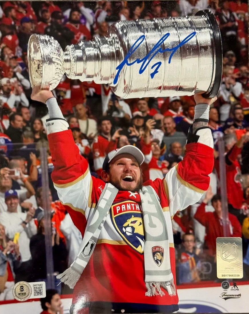 Witness) Dmitry Kulikov Autographed Panthers 8x10 Raising Stanley Cup (Beckett: Witness) Dmitry Kulikov Autographed Panthers 8x10 Raising Stanley Cup (Beckett This listing features Witness) Dmitry Kulikov Autographed Panthers 8x10 Raising Stanley Cup (Beckett. Item specifics are