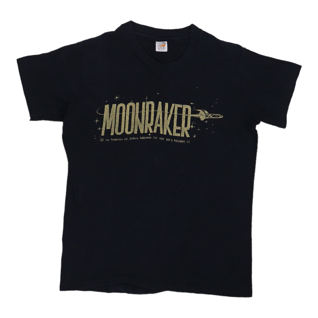 Shirt 1979 James Bond Moonraker Movie Promo: Shirt 1979 James Bond Moonraker Movie Promo This listing features Shirt 1979 James Bond Moonraker Movie Promo. Item specifics are provided below. Item Specifics: Size: Small Era: 1970s Color: Black