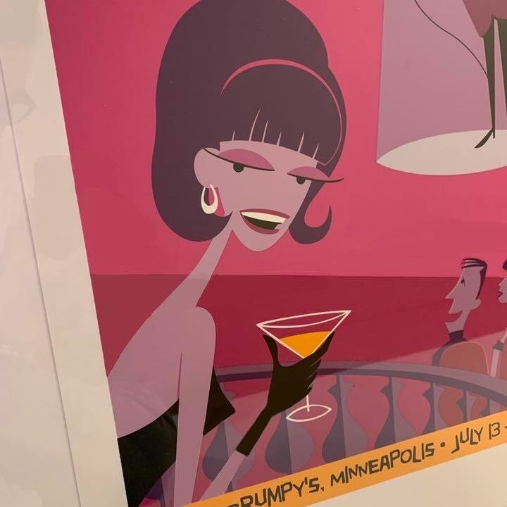 #004 Shag Silkscreen Poster Edition Autographed. - 2