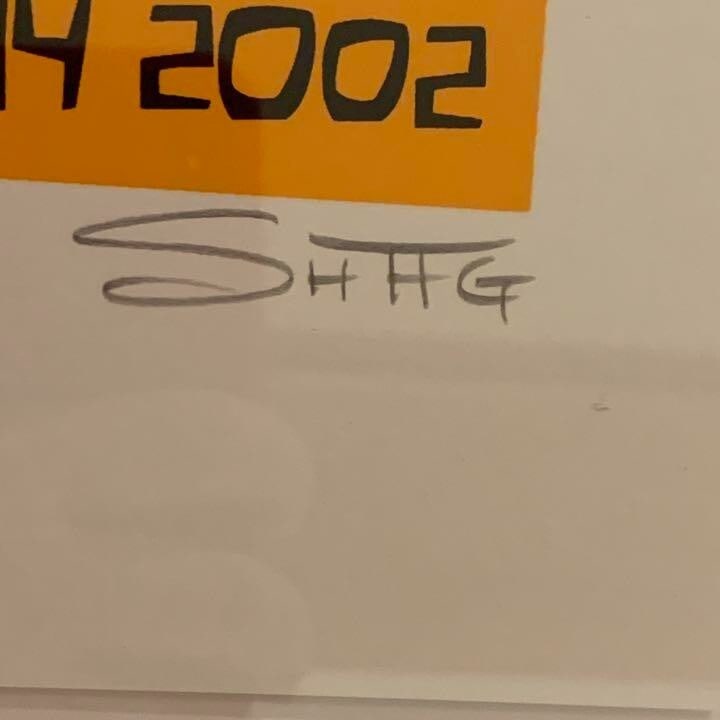 #004 Shag Silkscreen Poster Edition Autographed. - 6