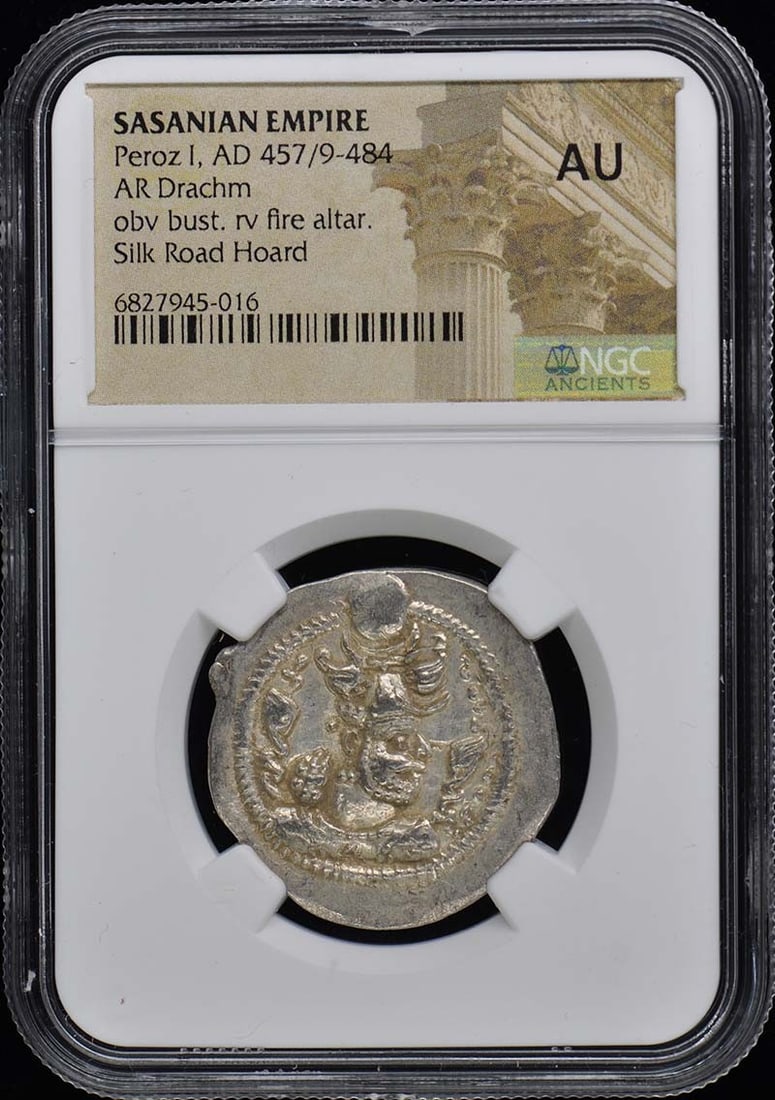 AU Sasanian Empire Peroz 1 AD 457/ 9-484 NGC: AU Sasanian Empire Peroz 1 AD 457/ 9-484 NGC This listing features AU Sasanian Empire Peroz 1 AD 457/ 9-484 NGC. Item specifics are provided below. Item Specifics: Certification: NGC Grade: NONE Certi