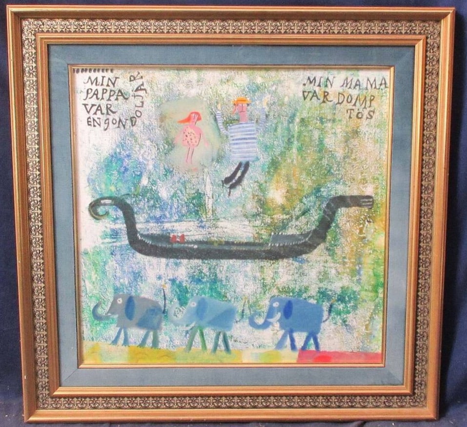 Art Madeleine Pick "Gondola" Original Oil Painting on Canvas Signed Fantasy: Art Madeleine Pick "Gondola" Original Oil Painting on Canvas Signed Fantasy This listing features Art Madeleine Pick "Gondola" Original Oil Painting on Canvas Signed Fantasy. Item specifics are