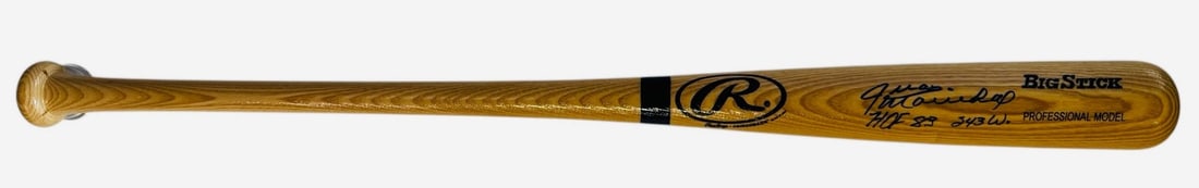 Bat Juan Marichal Autographed Rawlings Adirondack Big Stick (1 of 2)