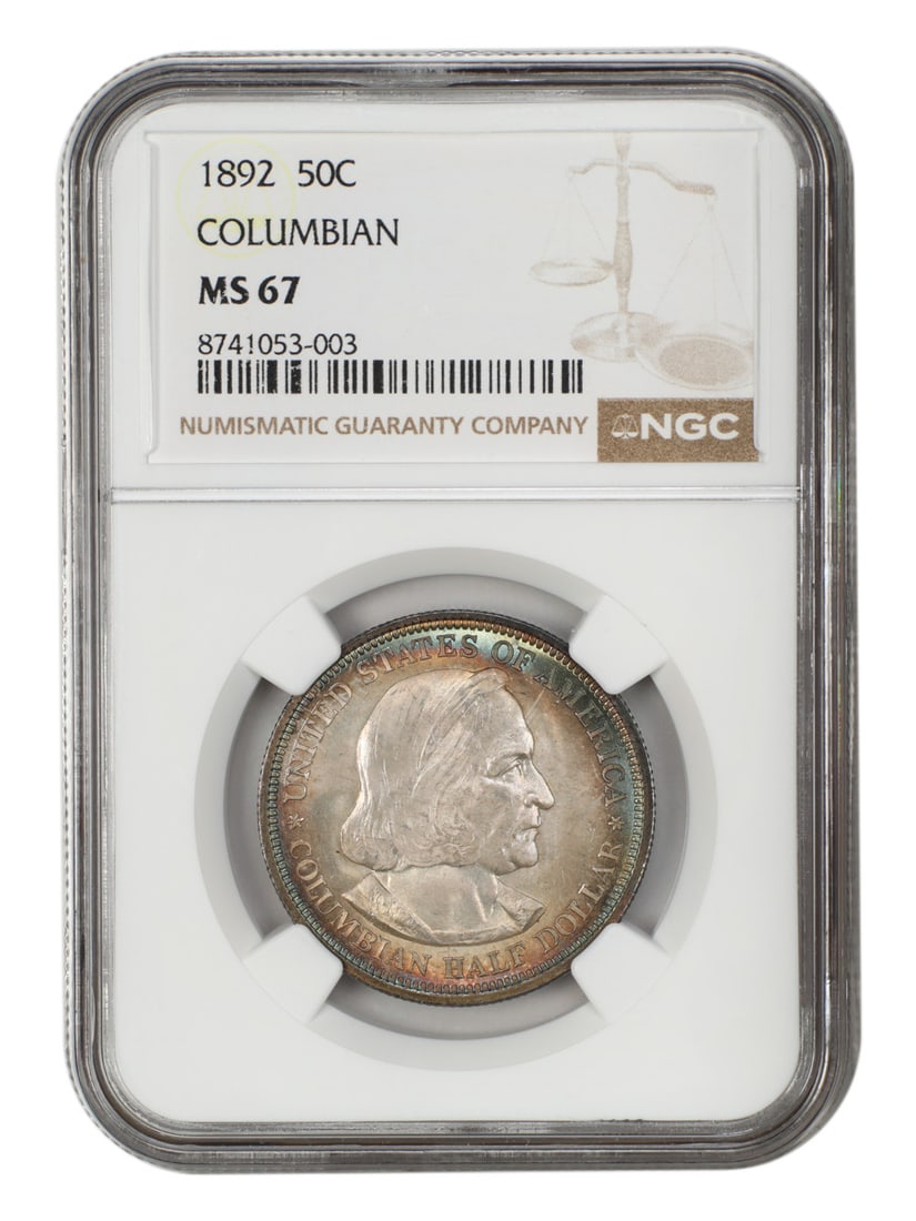 Classic Silver Commemorative - 1892 50C Columbian NGC MS67 (1 of 4)