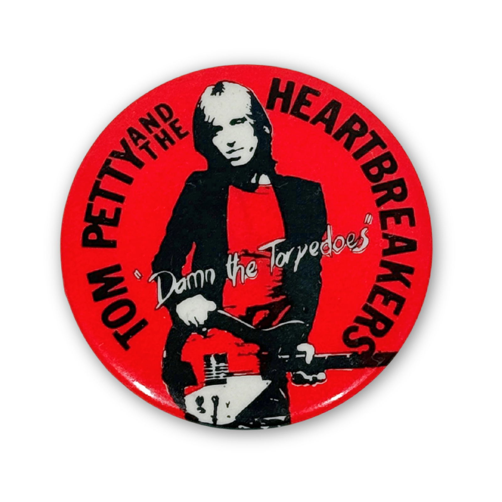 Button 1979 Tom Petty Damn The Torpedoes Promo (1 of 2)
