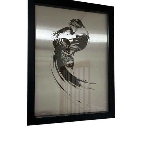 300 Final Fantasy Yoshitaka Amano Infinity METAL plate print edition 111/ (1 of 15)