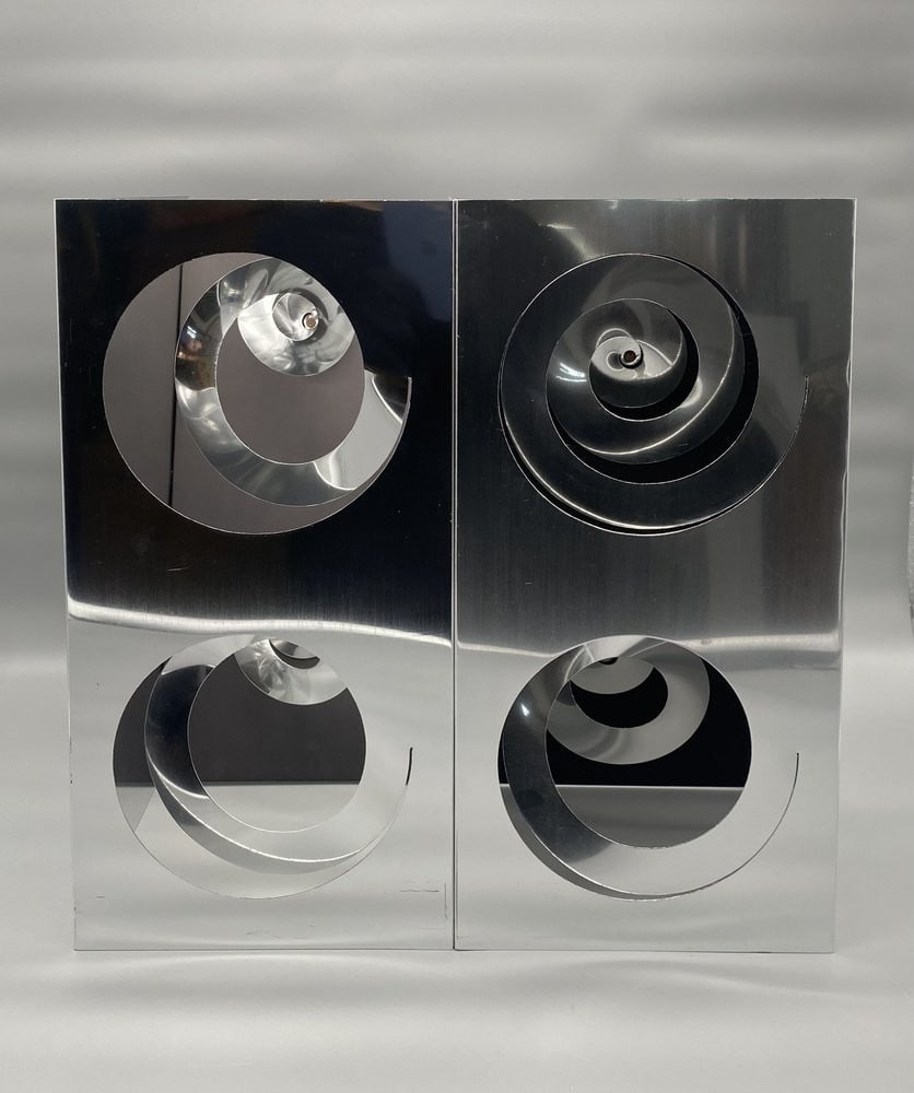 1950s - Quattro Spirali Art Sculpture by Enzo Mari for Danese - Milan (1 of 13)