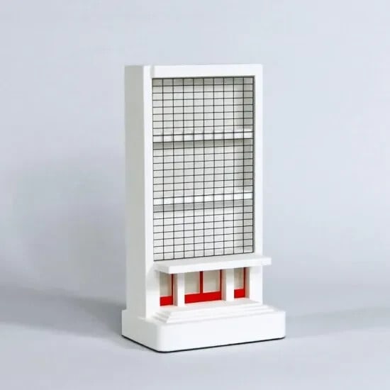 EntrancePlaster sculpture - Chisel & Mouse/ Bauhaus Dessau (1 of 5)