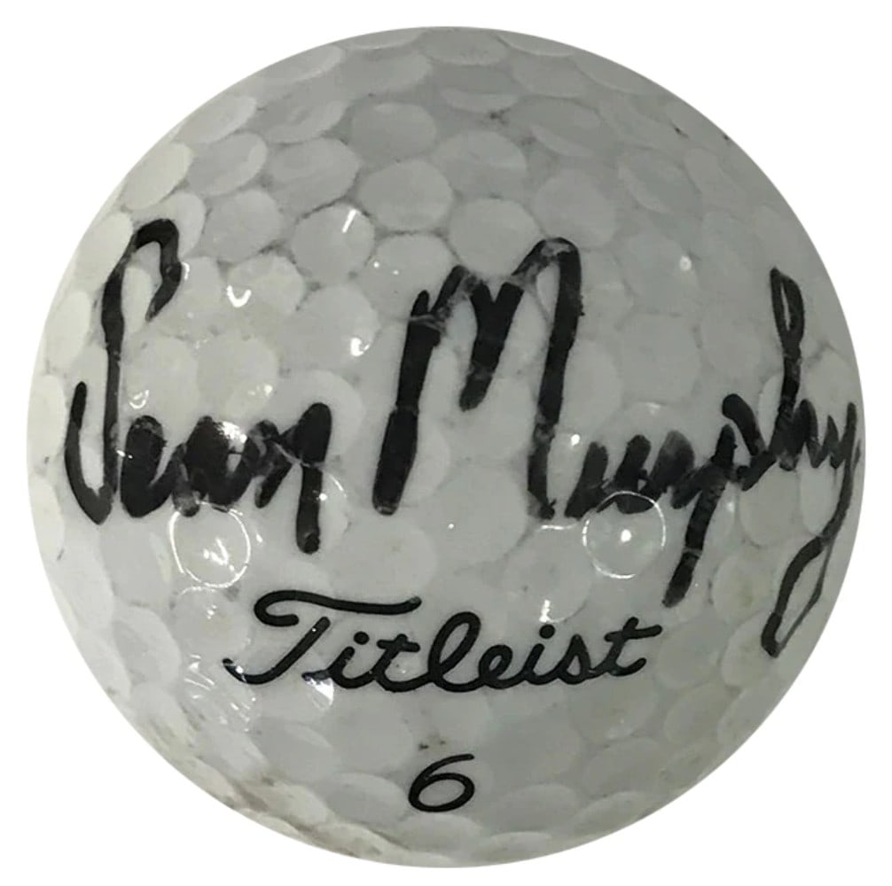 Ball Sean Murphy Autographed Titleist 6 Golf (1 of 1)