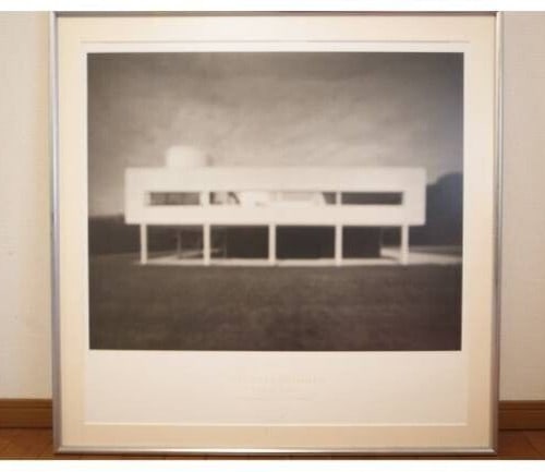 Poster Hiroshi Sugimoto-Villa Savoye 1998 (Architect: Le Corbusier) Lithograph (1 of 3)