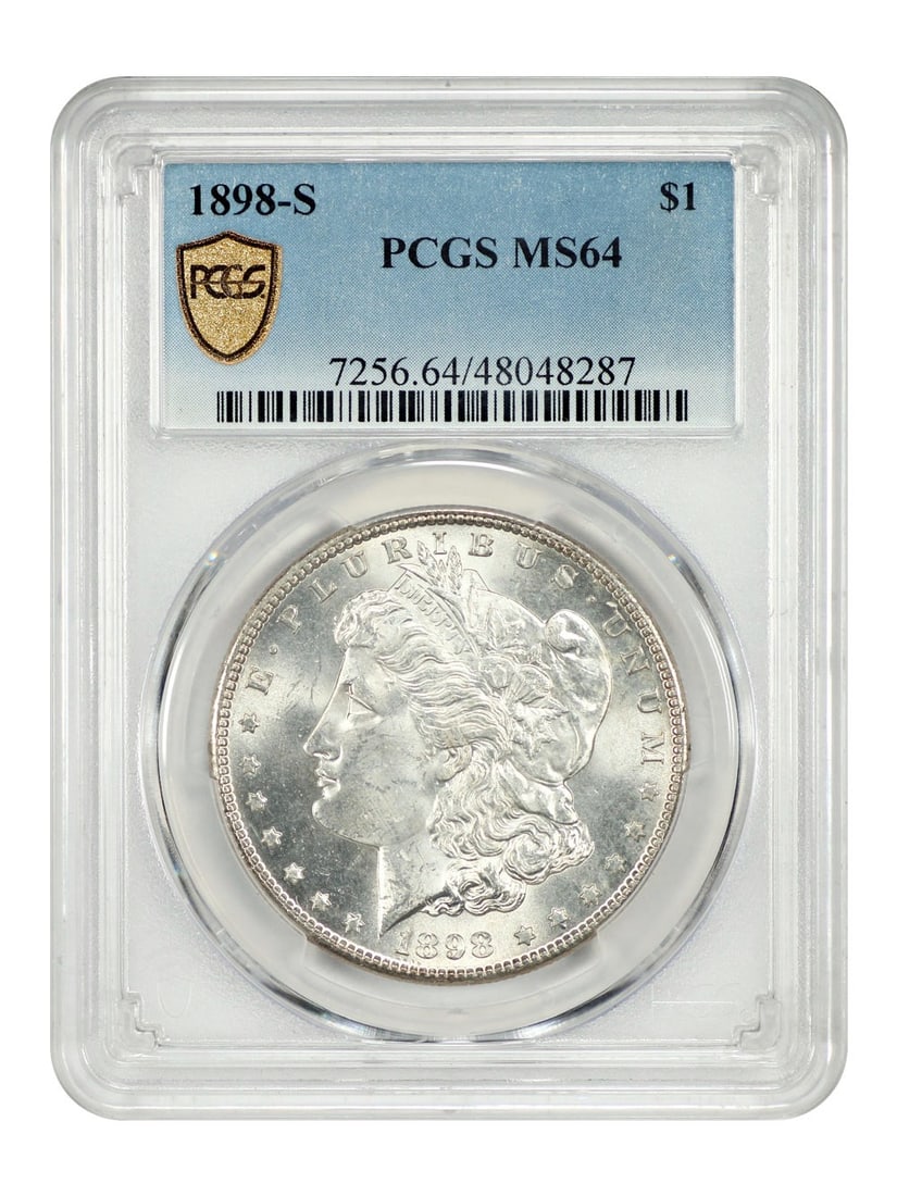 Morgan Dollar - 1898-S $1 PCGS MS64 (1 of 4)