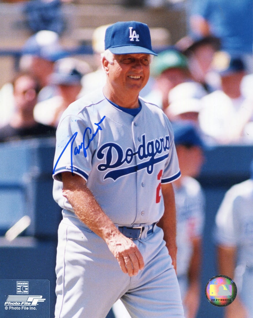Photo Tommy Lasorda Autographed 8x10 (1 of 1)
