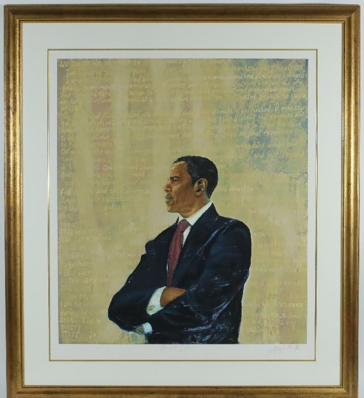 Framed Chaz Guest President Obama Silkscreen HC 44/ 50 Signed Contemporary Art: Framed Chaz Guest President Obama Silkscreen HC 44/ 50 Signed Contemporary Art This listing features Framed Chaz Guest President Obama Silkscreen HC 44/ 50 Signed Contemporary Art. Item specifics are