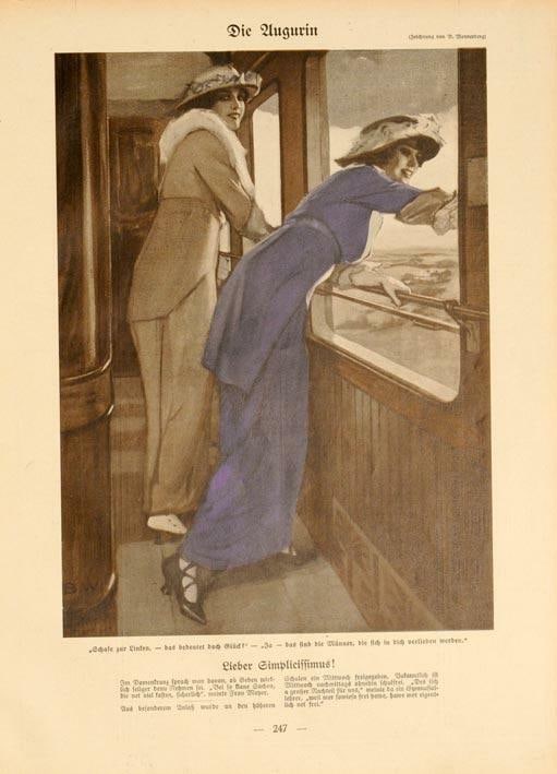 Original Simplicissimus 1913 By Wennerberg Train Scene On Linen: Original Simplicissimus 1913 By Wennerberg Train Scene On Linen This listing features Original Simplicissimus 1913 By Wennerberg Train Scene On Linen. Item specifics are provided below. Item Specifics