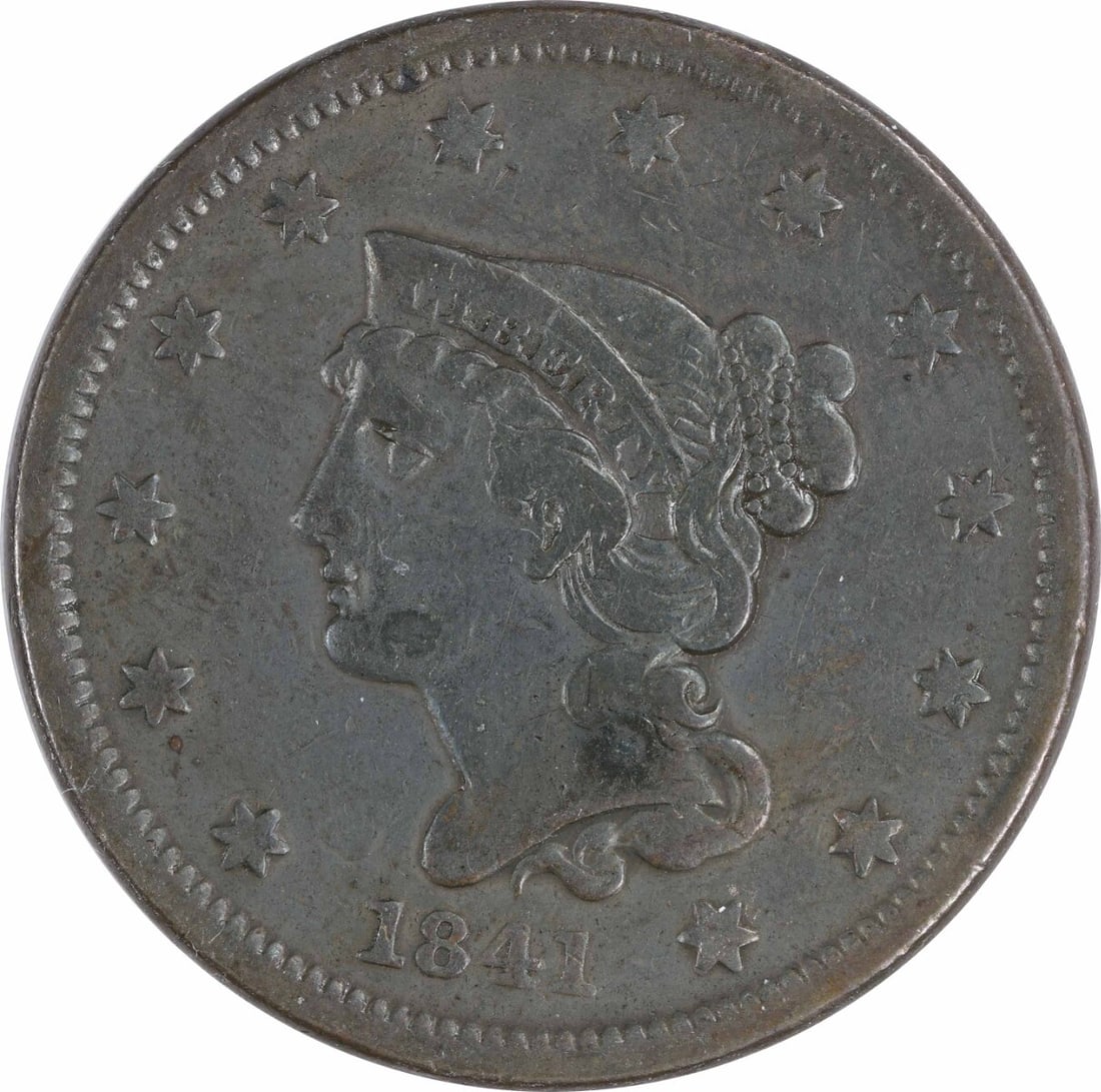 Uncertified 1841 Large Cent VF: Uncertified 1841 Large Cent VF This listing features Uncertified 1841 Large Cent VF. Item specifics are provided below. Item Specifics: Country Of Origin: United States Certification: Uncertified Circ