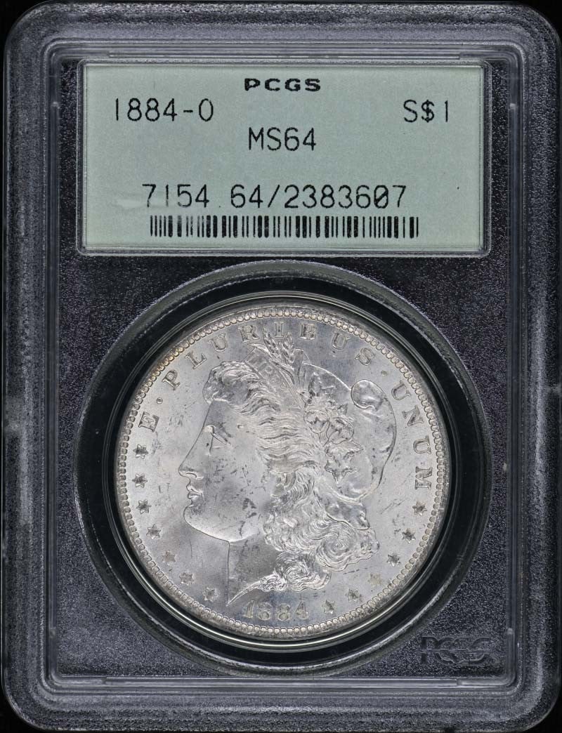Gen3.0 1884-O $1 Morgan Dollar PCGS MS64 OGH: Gen3.0 1884-O $1 Morgan Dollar PCGS MS64 OGH This listing features Gen3.0 1884-O $1 Morgan Dollar PCGS MS64 OGH. Item specifics are provided below. Item Specifics: Certification: PCGS Certification