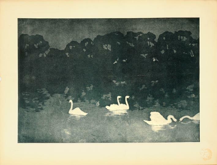 1897 Original Vintage French Poster Les Cygnes Jourdain Estampe Moderne: 1897 Original Vintage French Poster Les Cygnes Jourdain Estampe Moderne This listing features 1897 Original Vintage French Poster Les Cygnes Jourdain Estampe Moderne. Item specifics are provided below