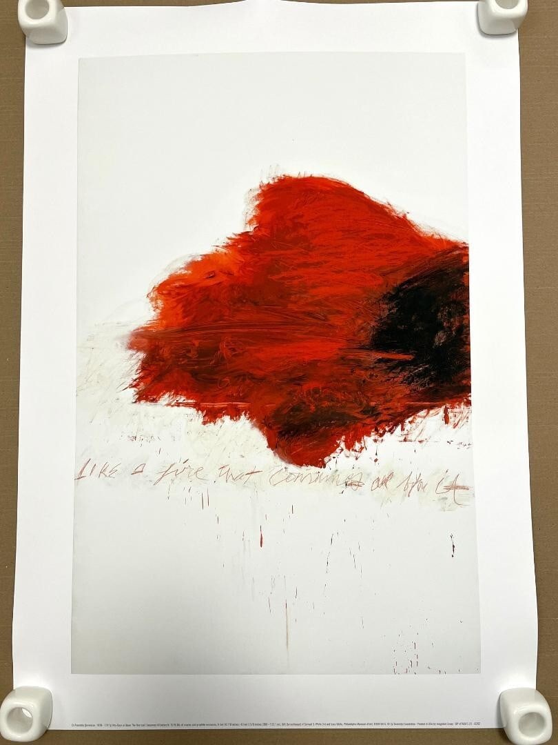 ILIAM? CY TWOMBLY FOUNDATION LARGE ART PRINT POSTER?Fifty Days at: ILIAM? CY TWOMBLY FOUNDATION LARGE ART PRINT POSTER?Fifty Days at This listing features ILIAM? CY TWOMBLY FOUNDATION LARGE ART PRINT POSTER?Fifty Days at. Item specifics are provided below. Item Speci