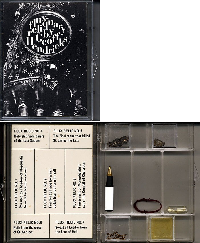 (Label) Geoffrey Hendricks 1976 ReFlux Edition 7 Objects Case: (Label) Geoffrey Hendricks 1976 ReFlux Edition 7 Objects Case This listing features (Label) Geoffrey Hendricks 1976 ReFlux Edition 7 Objects Case. Item specifics are provided below. Item Specifics: Ar