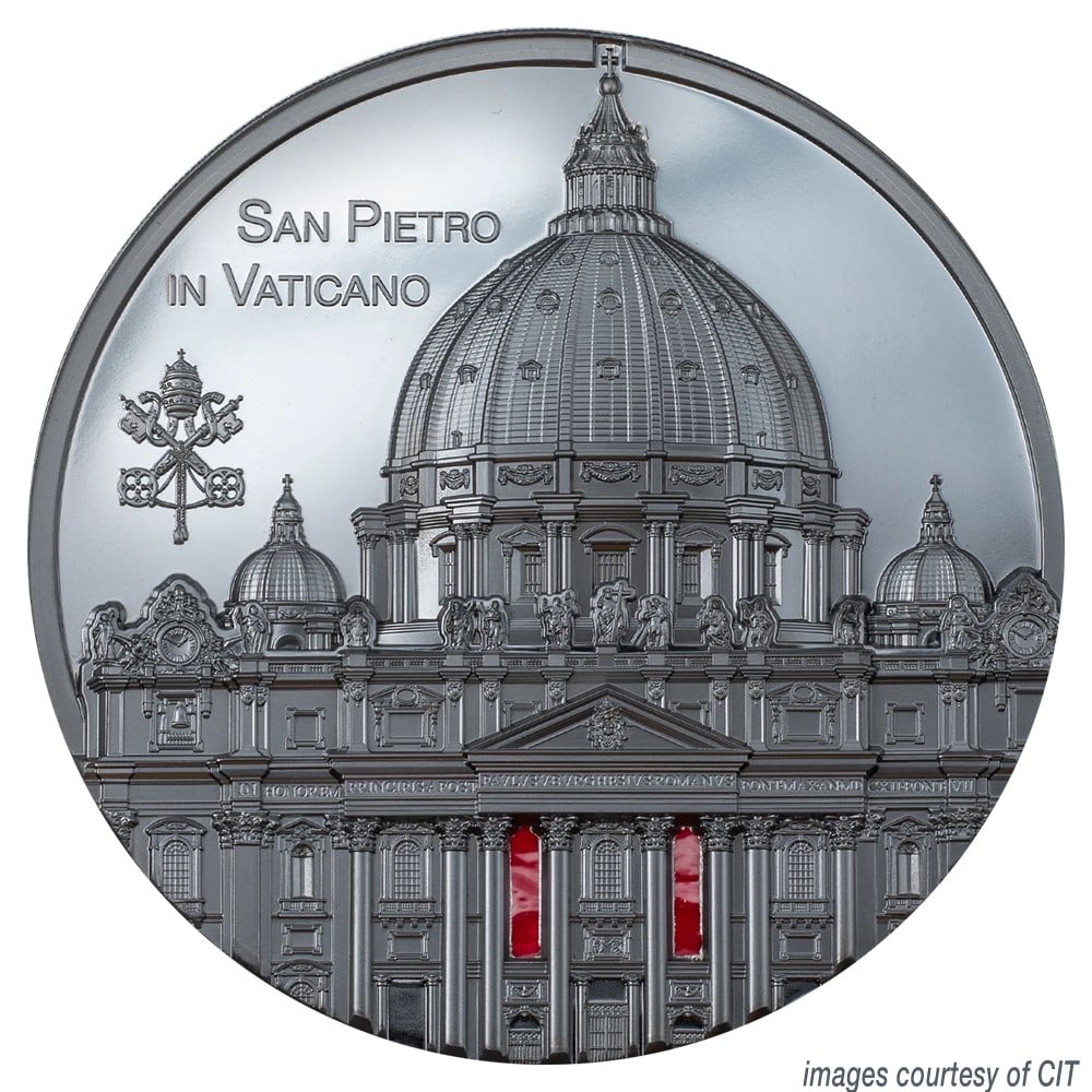 Roma-San Pietro Ultra High Relief (w/ Window - Palau: 2022 5oz Silver Tiffany Art: Roma-San Pietro Ultra High Relief (w/ Window - Palau: 2022 5oz Silver Tiffany Art This listing features Roma-San Pietro Ultra High Relief (w/ Window - Palau: 2022 5oz Silver Tiffany Art. Item specific